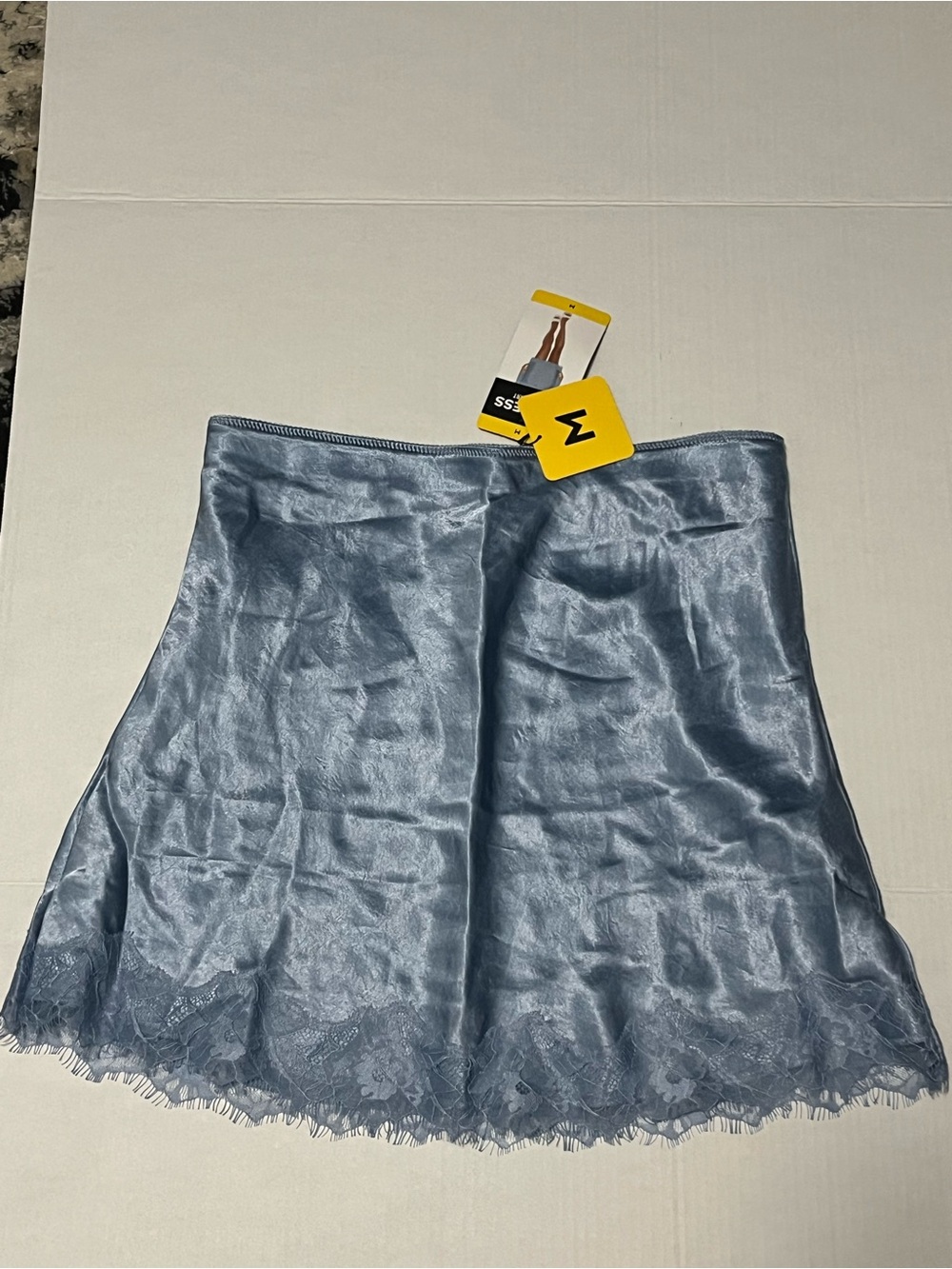 Express Skirt with Lace Trim